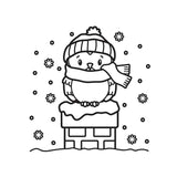 Winter Wonder Mini Coloring Book by