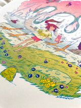 The Bathhouse Spirits - Large Print