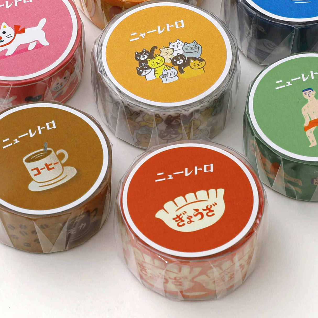 Retro Washi Masking Tape by Hightide