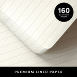 160PG Casebound Lined Journal Notebook