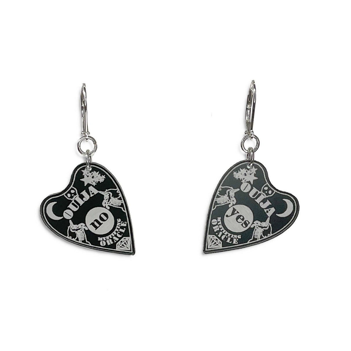 Ouija Planchette Earrings