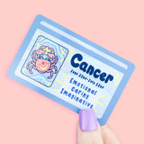 Cancer Zodiac Fake ID Drivers License