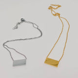 11:11 Charm Pendant Stainless Steel Necklace