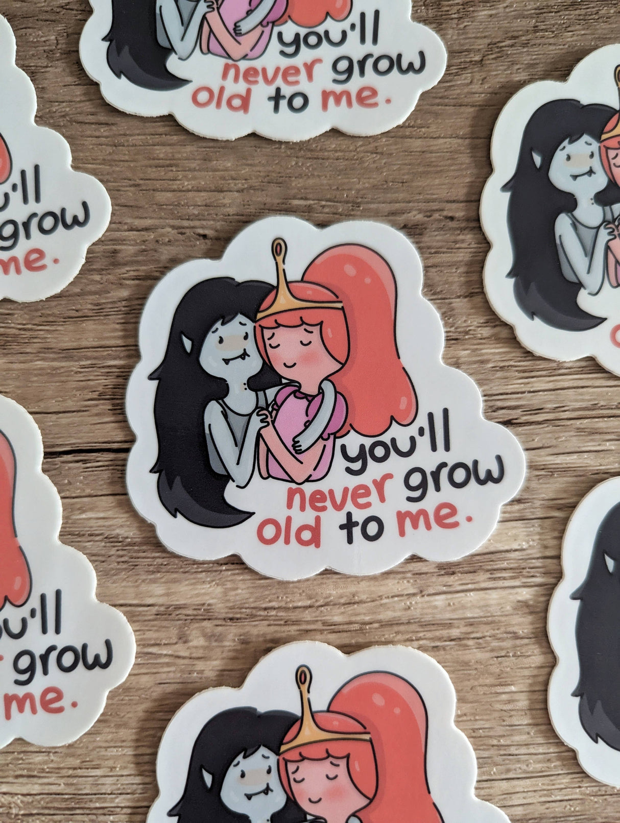 Bubbline Cute Marceline Bubblegum Adventure Time Sticker