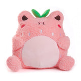 Strawberry Wawa Pink Frog Plushie