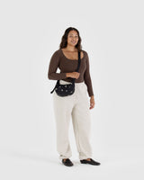 Small Nylon Crescent Bag by BAGGU