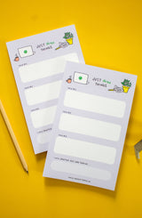 Three Things Notepad