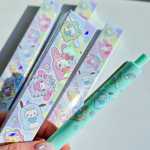 Sanrio Gold Clip & Soft Grip Pen Blind Box