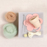 Desert Rose Needle Felting Kit