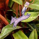 Leather For Fox Sake Key Fob