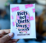 Girl Dinner Sticker