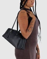 Recycled Leather Bowler Bag