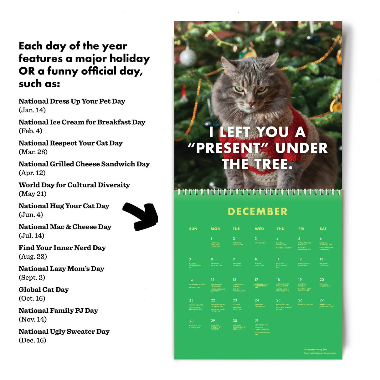 Pissed Off Cats 2025 Calendar
