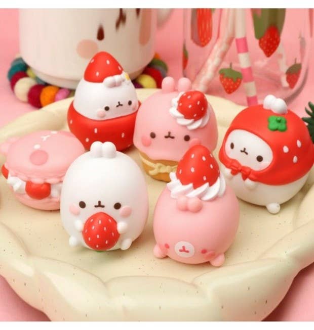 Molang Loves Strawberries Blind Box
