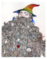 Catbeard - 8x10" Print