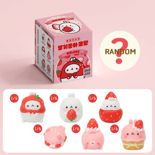 Molang Loves Strawberries Blind Box
