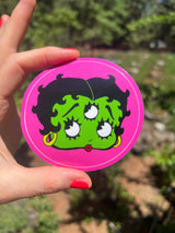 Betty Boop Alien Sticker