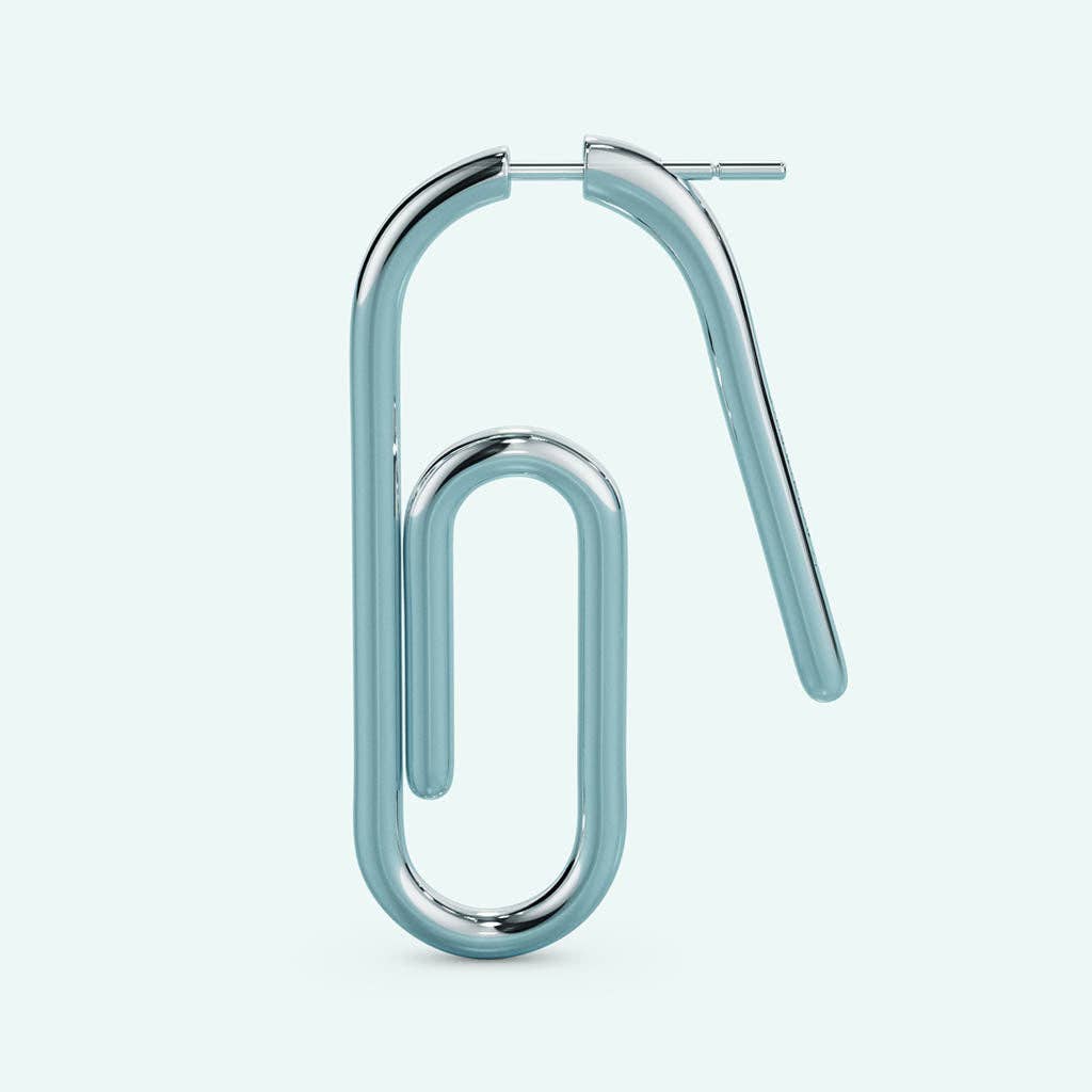 Paper Clip Earring