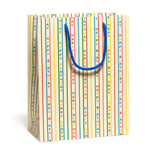 Birthday Stripes Gift Bag