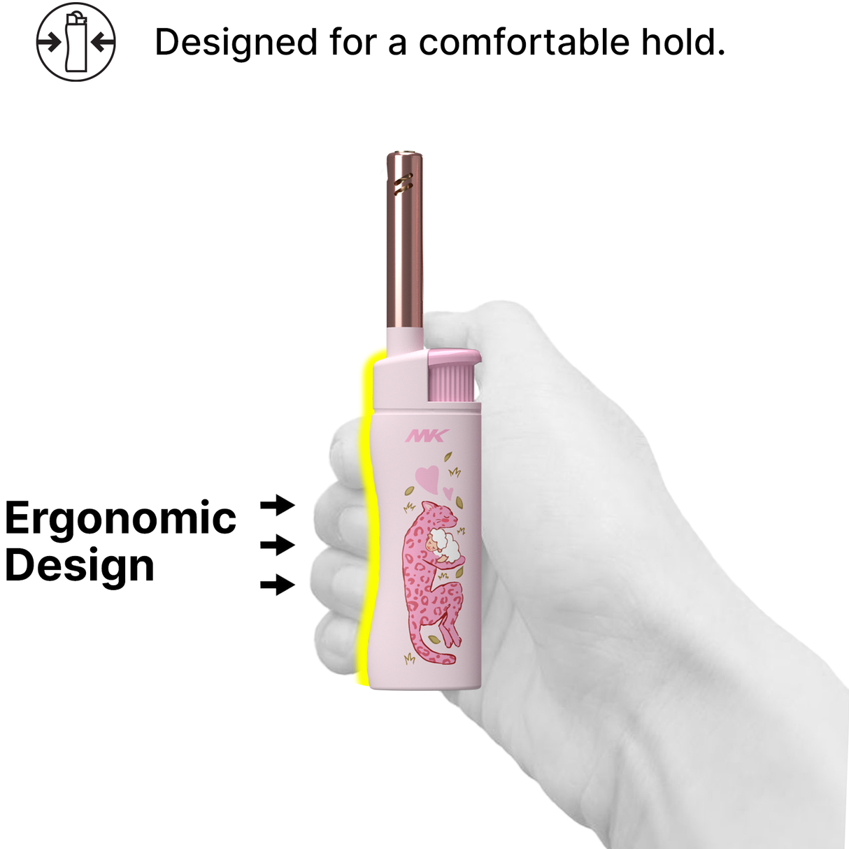 MK Polar Love Jet Flame Lighter