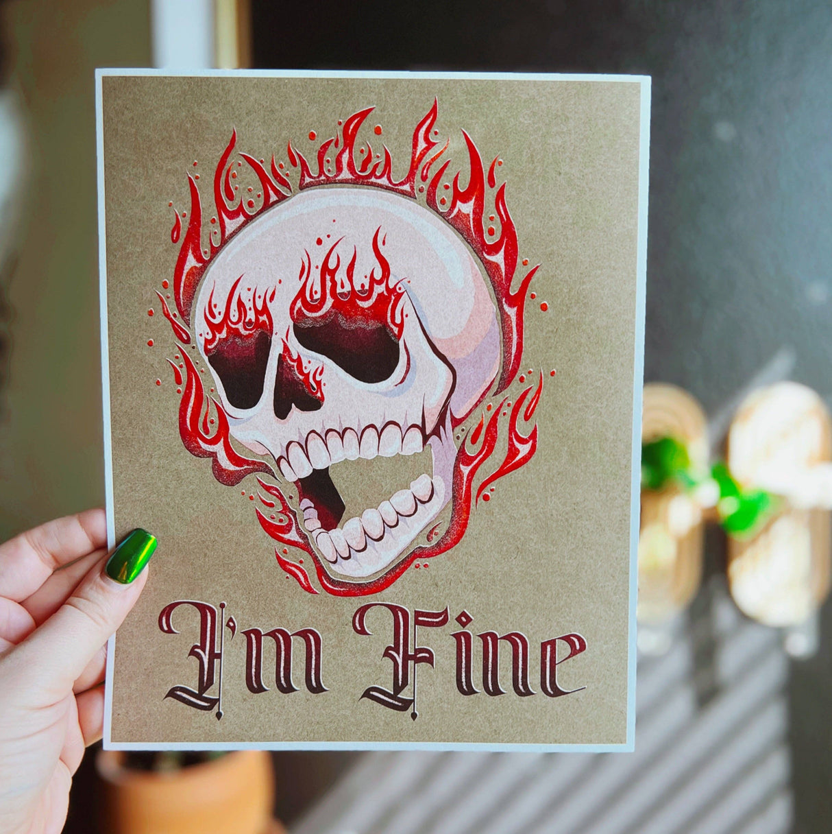 I'm Fine Art Print