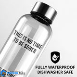 This is No Time To Be Sober Sticker, Funny Meme Sticker