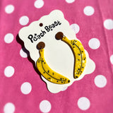Ripe Banana Earrings