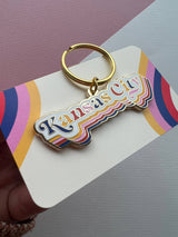 Kansas City Hard Enamel Keychain