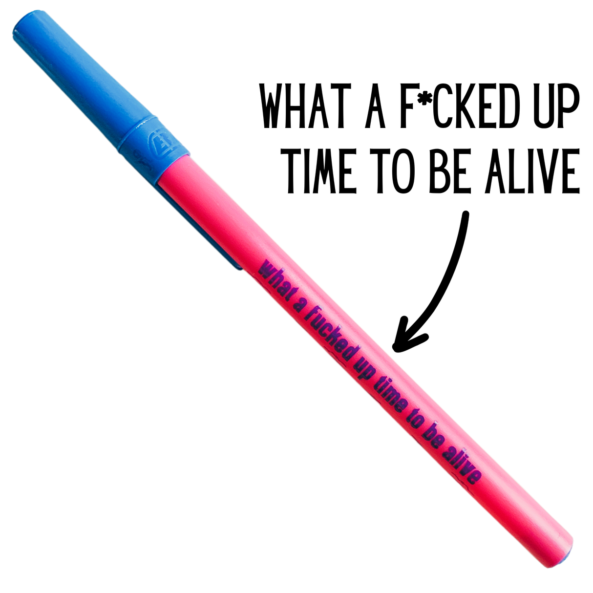What A Fucked Up Time To Be Alive Ballpoint Pen