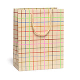 Color Grid Gift Bags