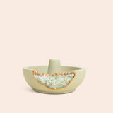 Green Calcite Incense Holder
