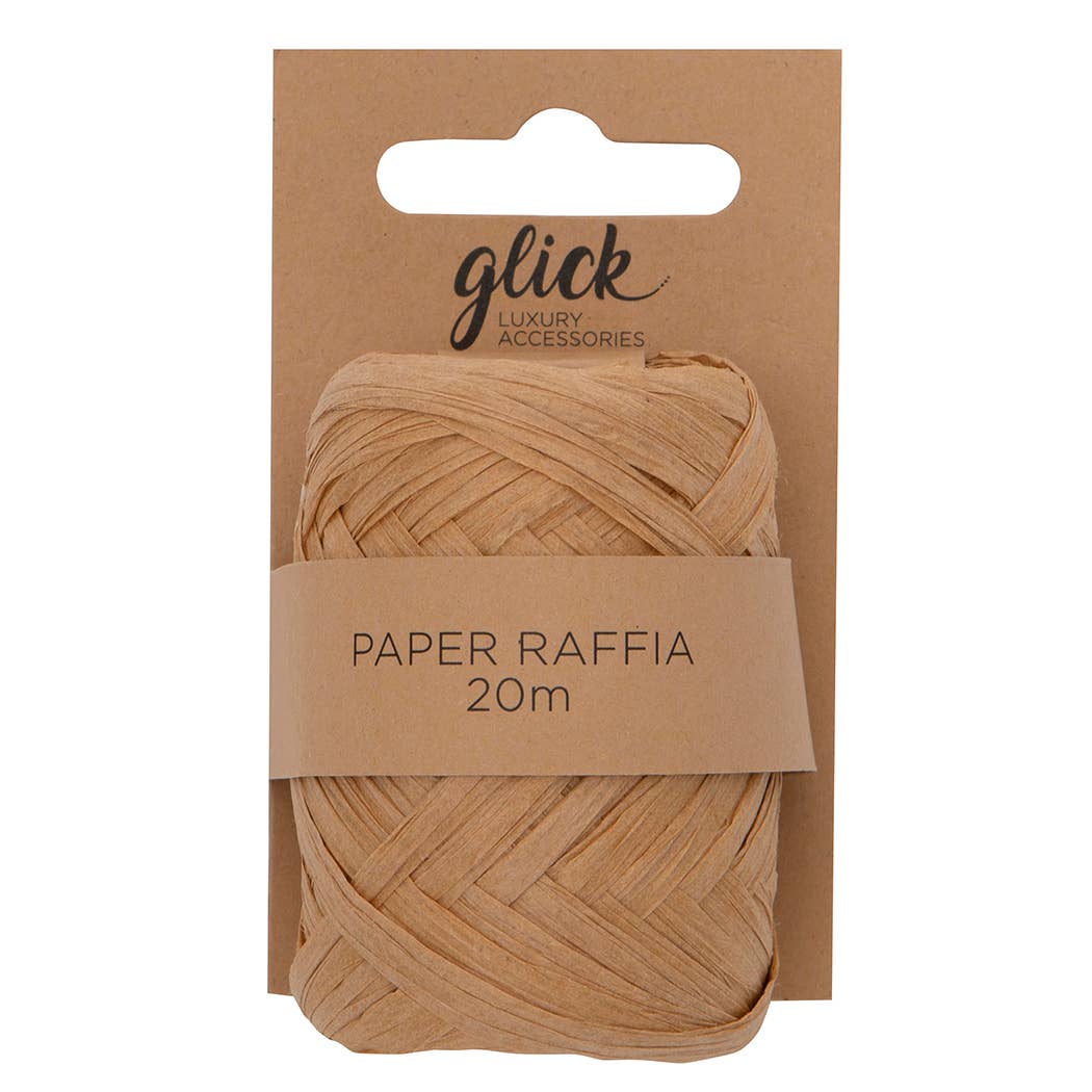 Paper Raffia - Kraft