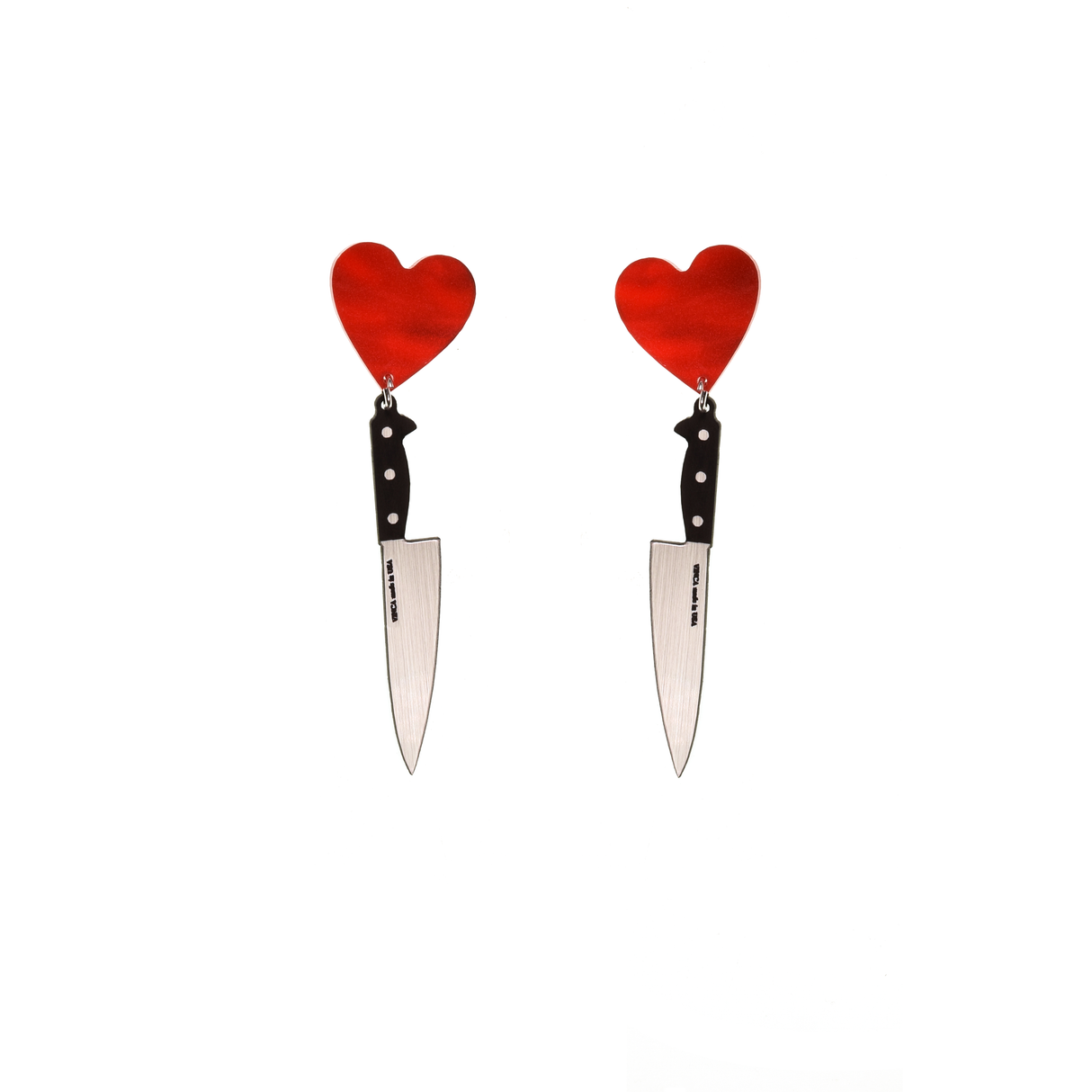 I Heart Knives Earrings