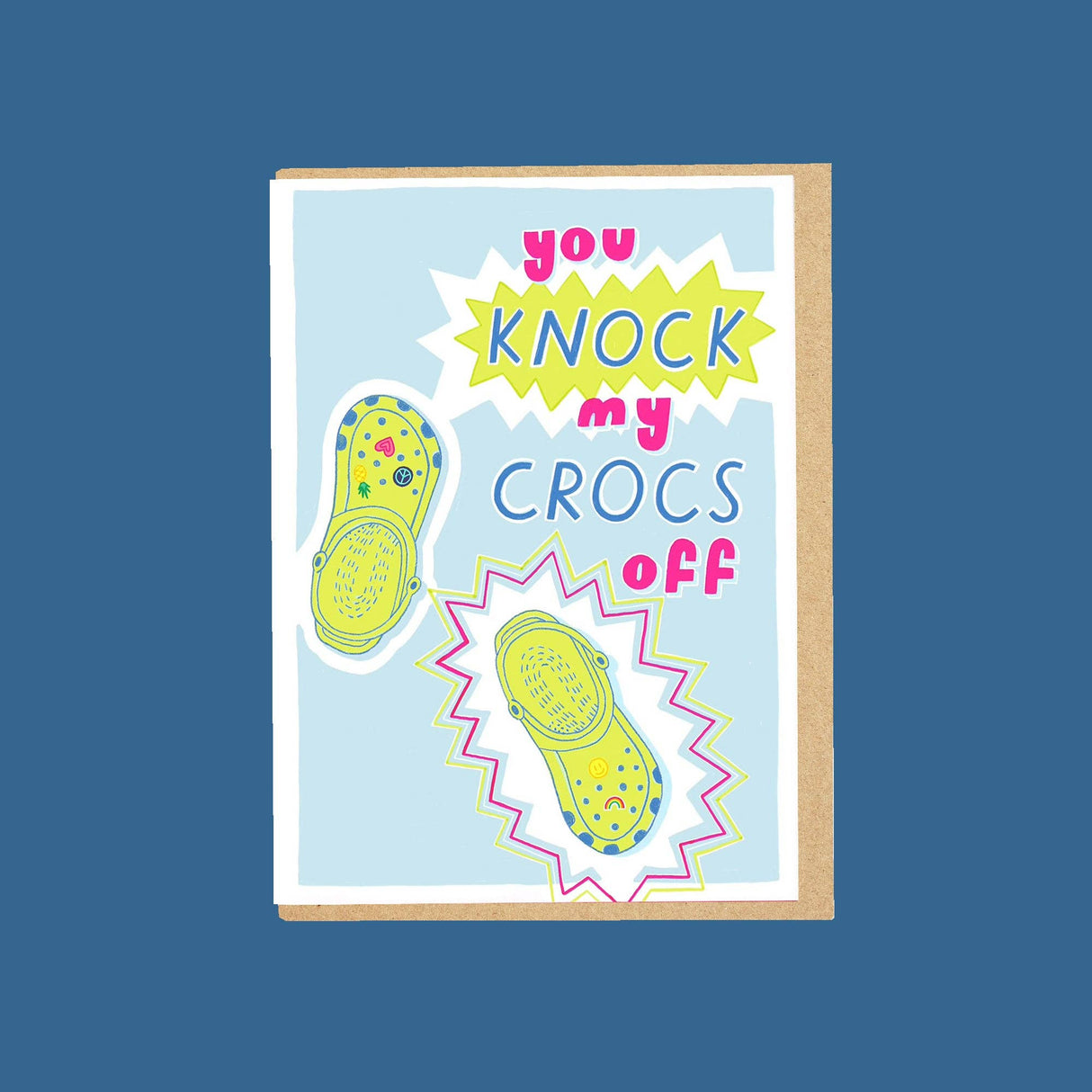 Crocs Greeting Card