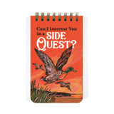 Can I Interest You in a Side Quest 3x5 Spiral Memo Notepad