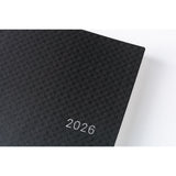 Hobonichi Techo 2026 HON : Paper Series: Black Gingham