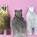 Leather Bear Magnet