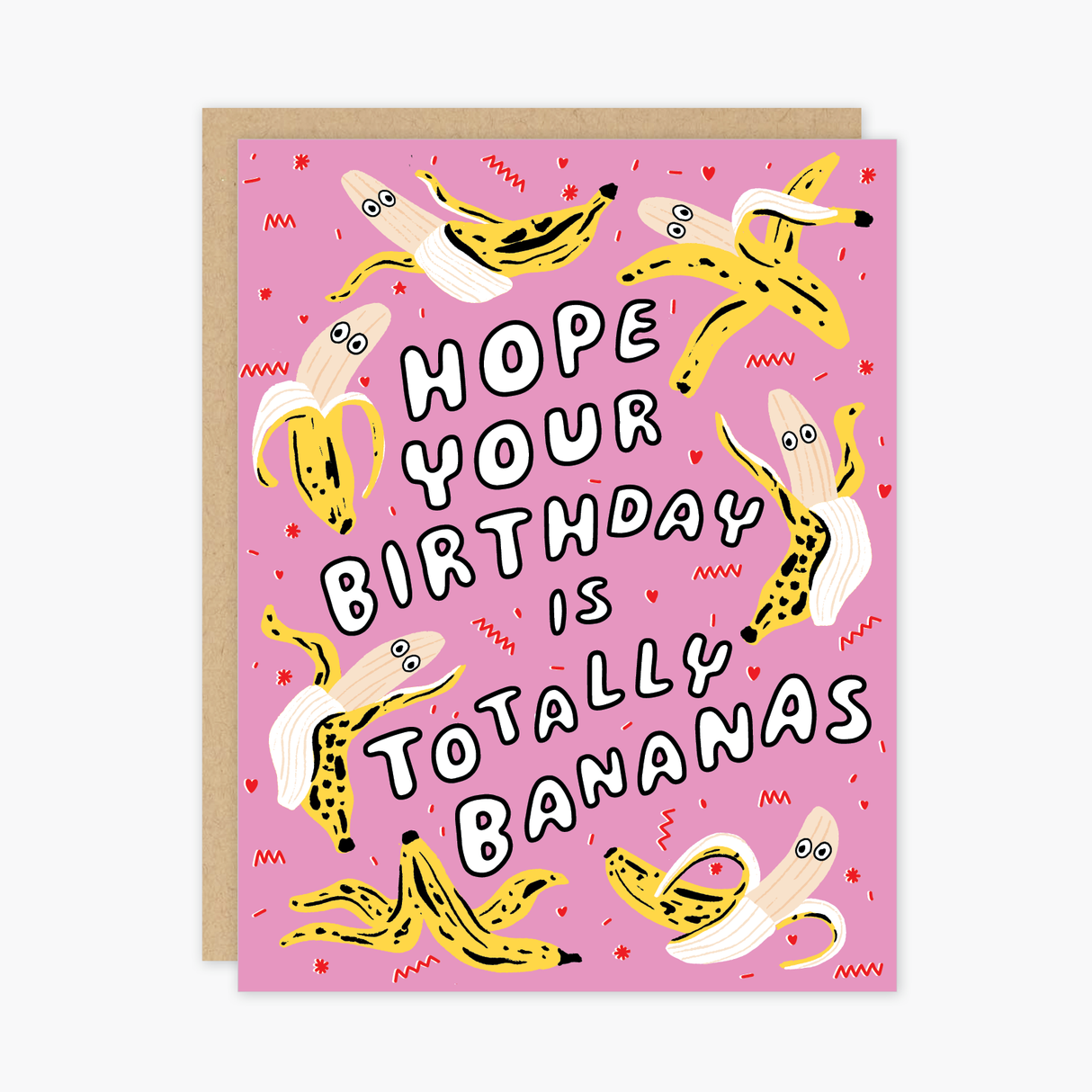 Bananas Birthday Card