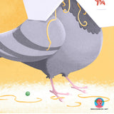 Trash Pigeon Art Print
