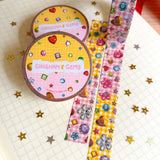 Gingham & Gems Washi Tape