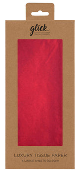 Plain Red Tissue Paper