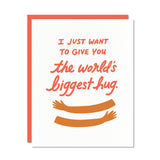 Biggest Hug Greeting Card