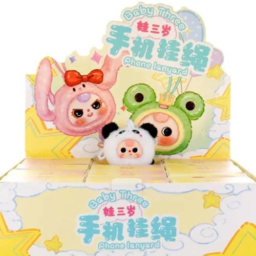 Baby Three Mobile Lanyard Blind Box