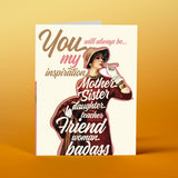 Women Inspiration Greeting Card