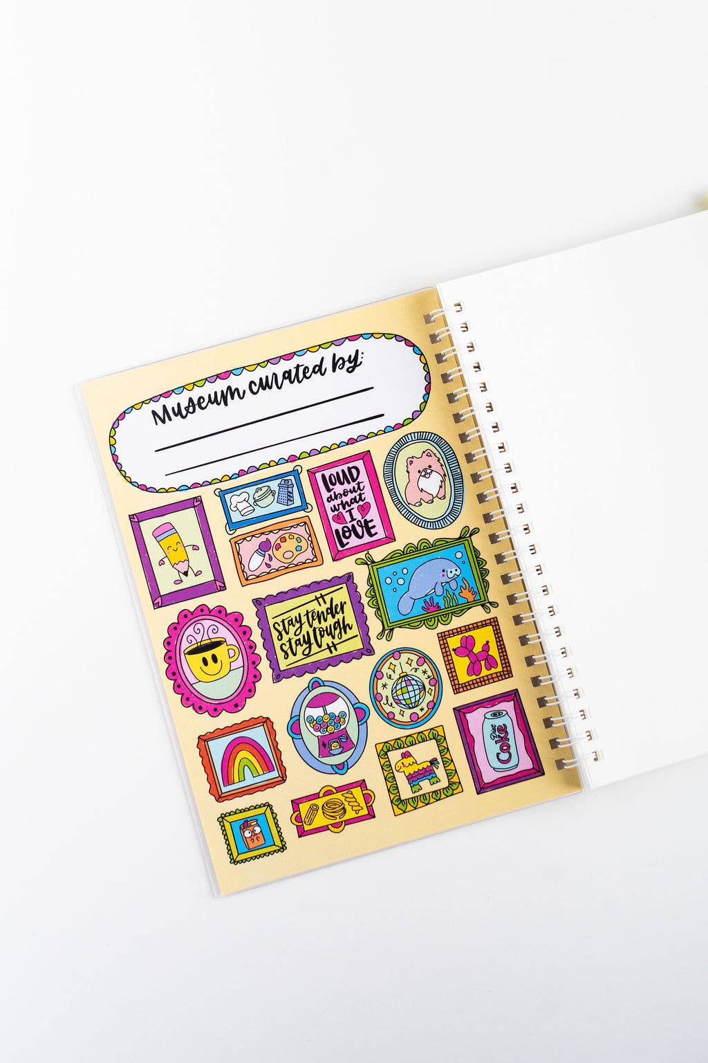 Sticker Museum Album Reusable Sticker Book
