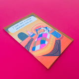 Little Existence Mice Risograph Greeting Card