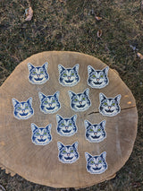 Cat Face Sticker