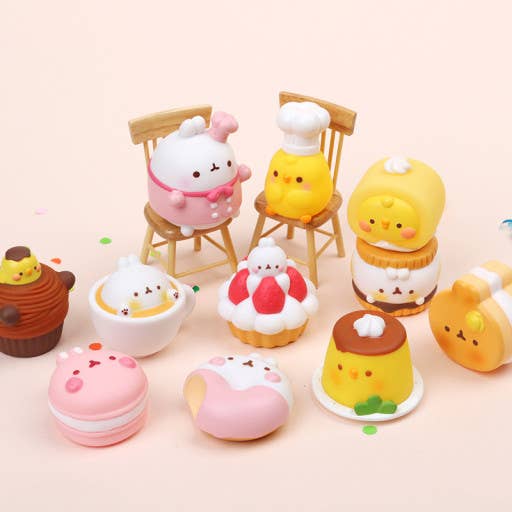 Molang Cafe Dessert-Themed Blind Box