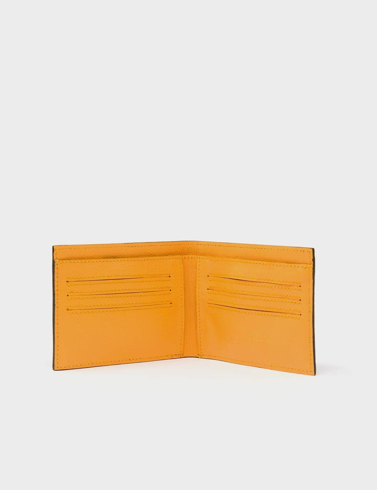 Felicia Black Leather Bifold Wallet  - Tiger and Snake Print