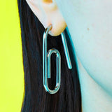 Paper Clip Earring
